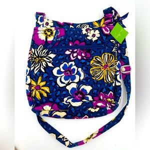 Brand New with Tags Vera Bradley African Violet Mailbag Purse Bag Retail $78